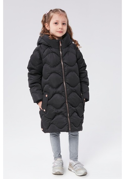 Benitto Kids Benittokids Kız Çocuk Kaban 51302-siyah Siyah