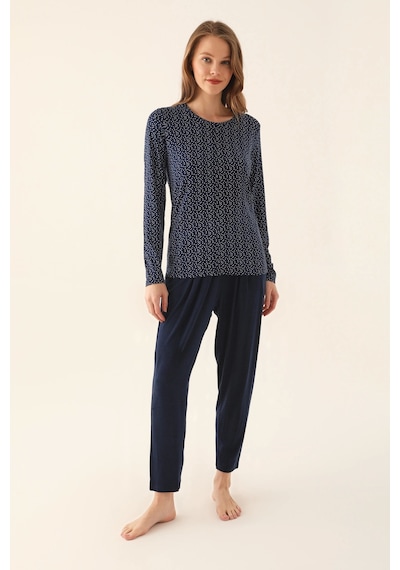 Arnetta 2660-s Kadın Uzun Kollu Pijama Takımı 001