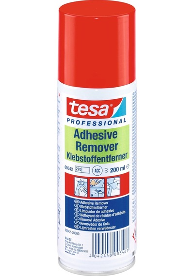 Tesa Professional 60042 Yapıştırıcı Sökücü Sprey 200 Ml Bant Yapıştırıcı Kalıntıları Temizleyici