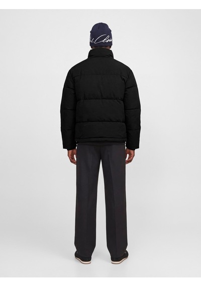 Jack & Jones Jjesoho Puffer Collar Aw26 Sn Black Siyah