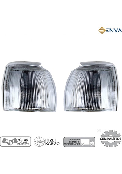 Fiat Tipo Sağ + Sol Ön Taraf Sinyal Lambası Takımı 1990-2000 Duy
