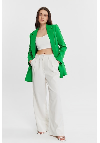 Oversize Dokuma Blazer Ceket 001