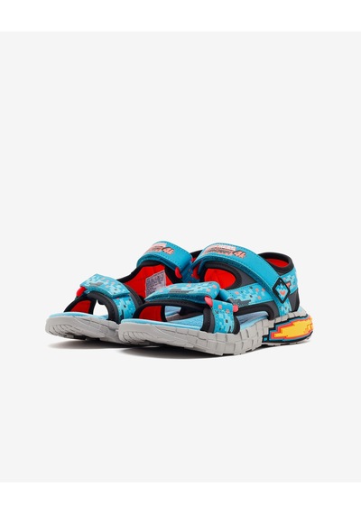 Skechers Mega-splash 4k Büyük Erkek Çocuk Mavi Sandalet 402161l Tqbk Mavi