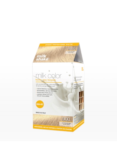 Milk Shake Milk Color Eko Kit Saç Boyası Ultra Blond Açık Sarı -