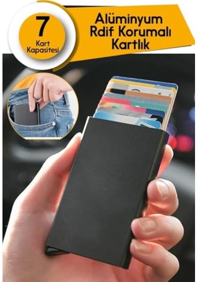 Xmlbayiciniz Erkek Kredi Kartı Kılıfı Çok Renkli