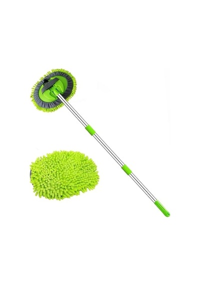Uzun Saplı Oto Yıkama Ve Temizleme Mop Seti