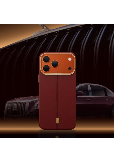 Apple Uyumlu iPhone 17 Pro Max Kılıf M-safe Şarj Özellikli Raptic Urban Nano Serisi Kapak Kırmızı Kırmızı