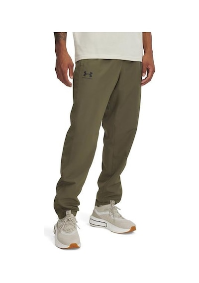 Under Armour Rival Woven Windbreaker Erkek Haki Eşofman Altı Haki