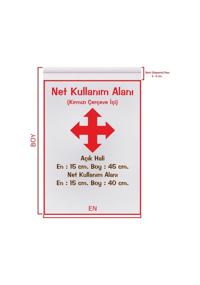 15X40+5 Cm. 15X45 100 Adet - Şeffaf Bantlı Yapışkanlı Opp Jelat 15X40+5 Cm. 15X45 100 Adet - Şeffaf Bantlı Yapışkanlı Opp Jelat