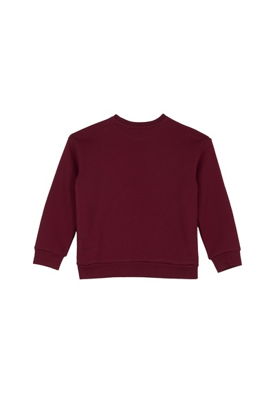 Jeep Bordo Erkek Çocuk Baskılı Sweatshirt J6wb-swt7700