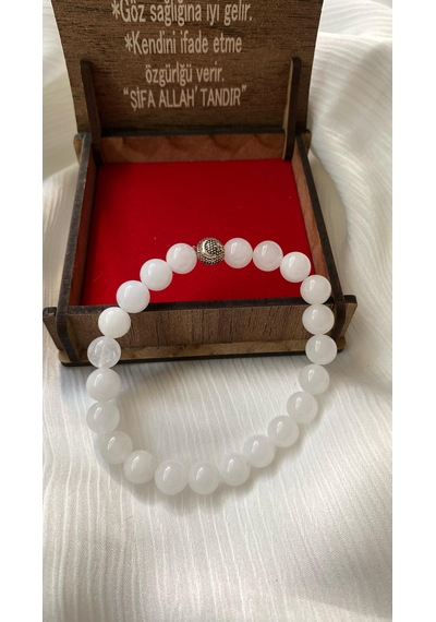Ahşap Kutulu Opal Taşı Çok Renkli