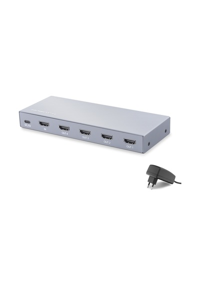Hdmi Splitter 4k 1 In 4 Out Gri Hdx1429