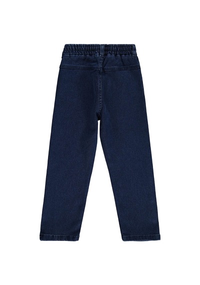 Civil Boys Beli Lastikli Jogger 6-9 Yaş Pantolon Kot - Mavi KOYU MAVİ