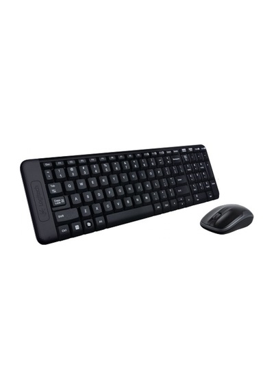 LOGITECH MK220 Kablosuz Q Trk Siyah Multimed  a Klavye - Mouse Se