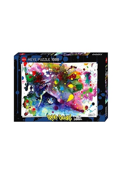 Heye 29825 Meow Standard 1000 Parça, Lara Zombie, Free Colours