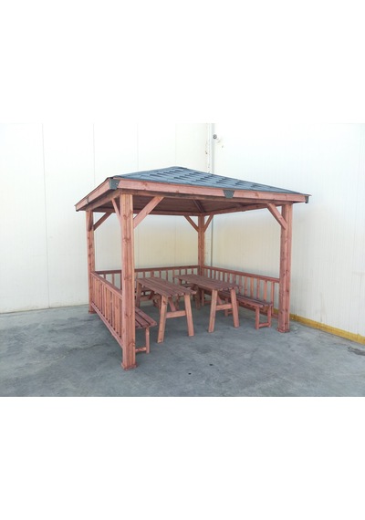 Şen Mobilya Pergola Gölgelik P072 Maun