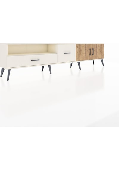 Arges Tv Ünitesi 2 Raflı 2 Çekmeceli 2 Kapaklı 220x30x51 Aytaşı-çam/aytaşı Atlas Çam/aytası - Aytası Arges Tv Ünitesi 2 Raflı 2 Çekmeceli 2 Kapaklı 220x30x51 Aytaşı-çam/aytaşı Atlas Çam/aytası - Aytası