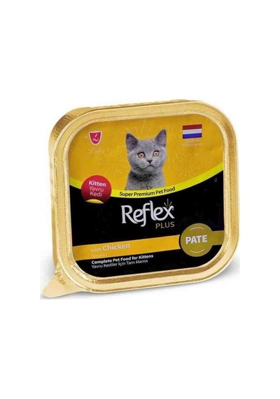 Reflex Plus Pate Tavuklu Yavru Kedi Maması 6 x 85 G