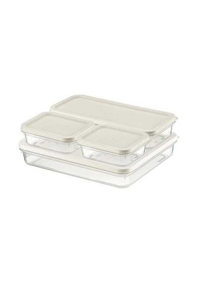 4 Adet Buzdolabı Ve Derin Dondurucu Saklama Kabı Seti, Fresh Box, Dolap Düzenleyici Ve Buz Dolabı Organizeri, Bpa İ Diğer