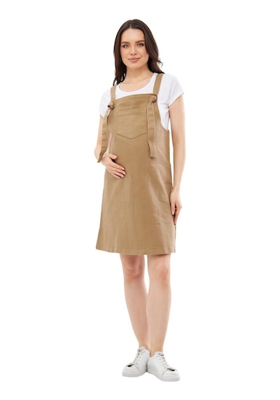 Luvmabelly Myra6310 Kot Hamile Jile Elbise-taş