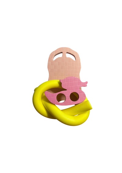 Yüzme Tahtas 3 Lü Set Tahta Açık Pembe Koyu Pembe Makarna Sarı Çok Renkli