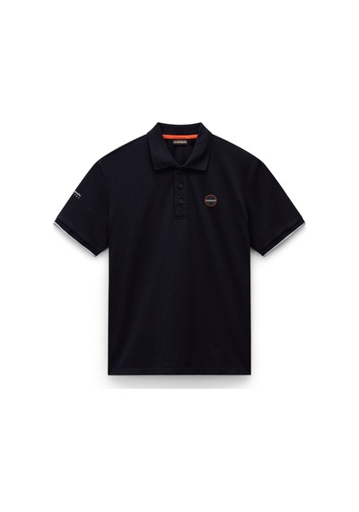 Napapijri Napapıjrı Siyah E-badge Sum Erkek T-shirt Np0a4ıda0411