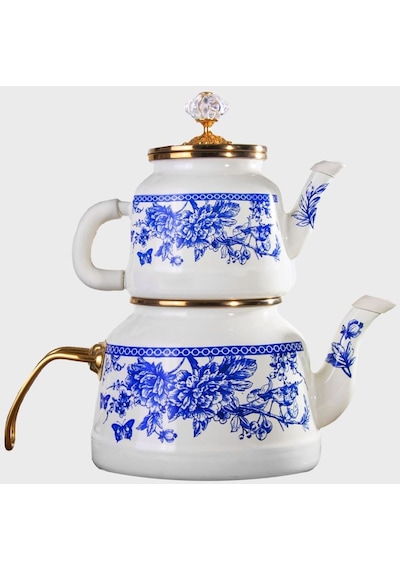 Miss Betty Bluelife Blucyd-8324-12.65 L Emaye Çaydanlık