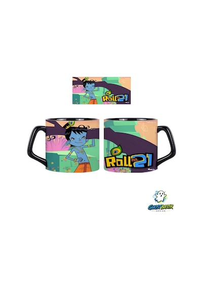 Ghostbastır Desıgn Roll21 Kupa Bardak Tek Adet 0902 Çok Renkli