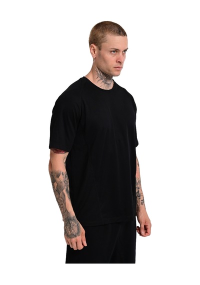 Sportive Huelva Erkek Siyah Koşu T-shirt 24ke002-syh 1656112 SIYAH