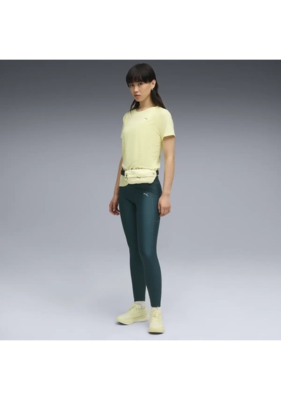 Puma Run Velocıty Tee W Poly Sarı Kadın T-shirt