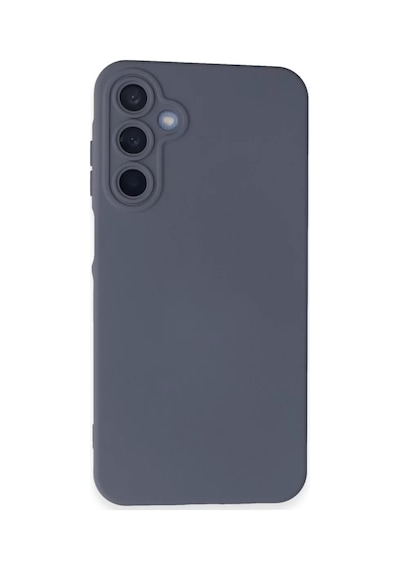 Newface Samsung Galaxy A25 5g Kılıf Nano İçi Kadife Silikon - Gri