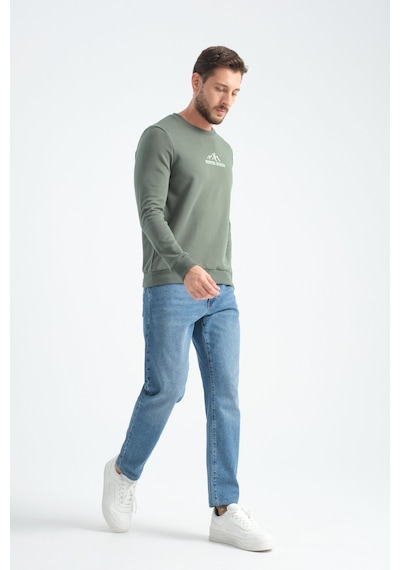 Shooter Sportwear Ribey Tekstil İth.ihr.san.tic.ltd.şti Erkek Üç İplik Sweatshirt Şardonsuz Pamuklu Regular Fit Bisiklet Yaka Spor Sweat Haki Shooter Sportwear Ribey Tekstil İth.ihr.san.tic.ltd.şti Erkek Üç İplik Sweatshirt Şardonsuz Pamuklu Regular Fit Bisiklet Yaka Spor Sweat Haki