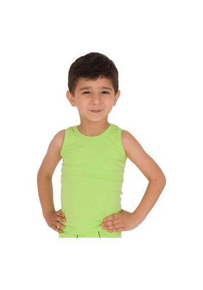 The Don Süprem Erkek Çocuk Atlet Fıstık Yeşili