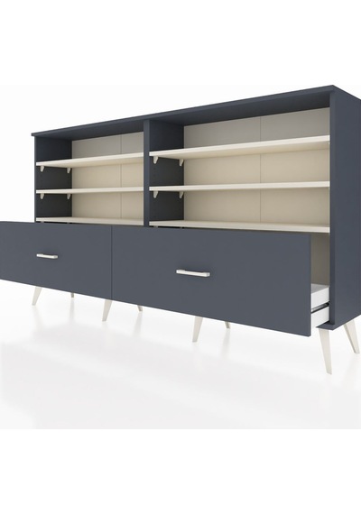 Arges Konsol 6 Raflı 2 Çekmeceli 176x30x99 Antrasit-aytaşı/antra Antrasit-aytaşı/antrasit Arges Konsol 6 Raflı 2 Çekmeceli 176x30x99 Antrasit-aytaşı/antra Antrasit-aytaşı/antrasit