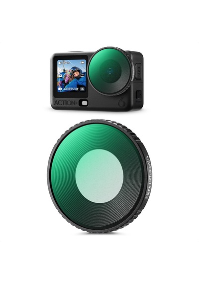 K&f Concept Djı Action 6 Uyumulu / Black-mist 1/4 Nano Kaplama Filtre