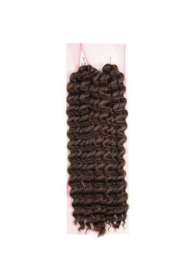 Nice Bulk Afro Su Dalgası / Koyu Kahve - Uxfo-463222 Çok Renkli