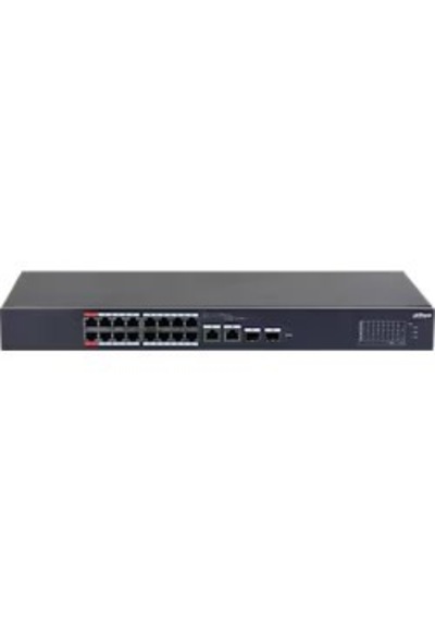 Dahua Cs4218-16et-240 18 Port 10/100 16xpoe 2xrj45 10/100/1000 Combo 2xsfp Switch