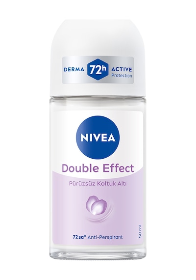 Nıvea Kadın Roll-on Deodorant Double Effect 72 Saat Anti-perspirant 50 Ml