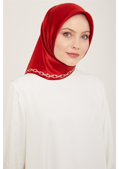 Armine Sura İpek Eşarp 24ya9154 33 - Desenli