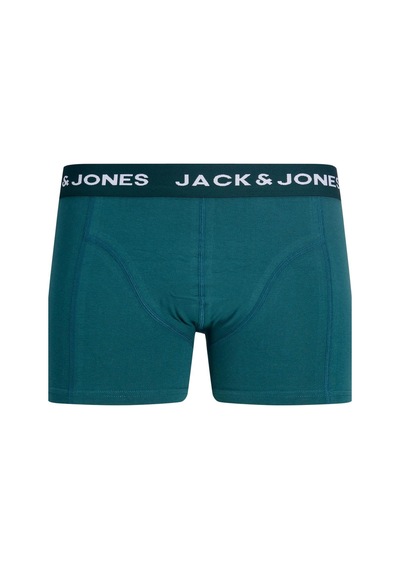 Jack & Jones Jacjake Lemon Trunks Erkek 3'lü Boxer Seti Pamuklu Lacivert