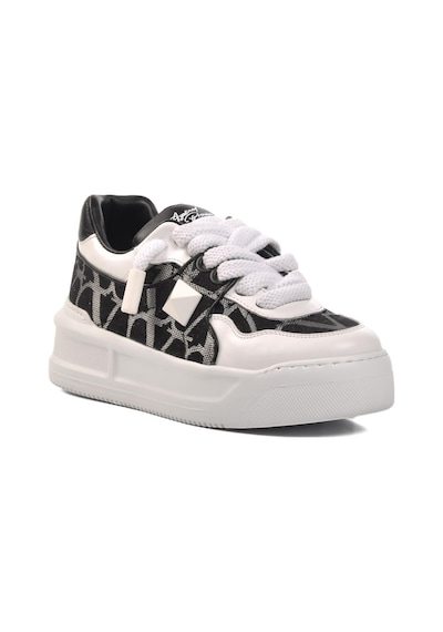 Ayakmod Premium 1306 Siyah-gri-beyaz Unisex Sneaker 001