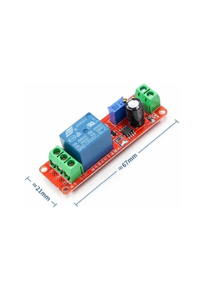 Ne555 Zaman Gecikmeli Röle Kartı Monostable 5v Otomotiv Elektrikli Aletler