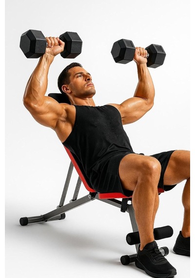 Ultra Dayanaıklı Ayarlanabilir Fonksiyonel Biceps Bench Ağırlık Sehpası Fitness Sehpa Karışık Tek Ebat