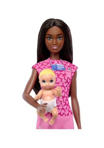 Barbie Kariyer Bebeği Bebek Doktoru Jcr73