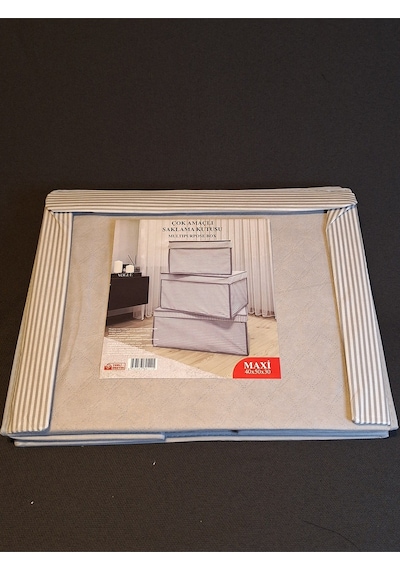 Çok Amaçlı Saklama Kutusu Maxi 40 X 50 X 30 Cm Gri