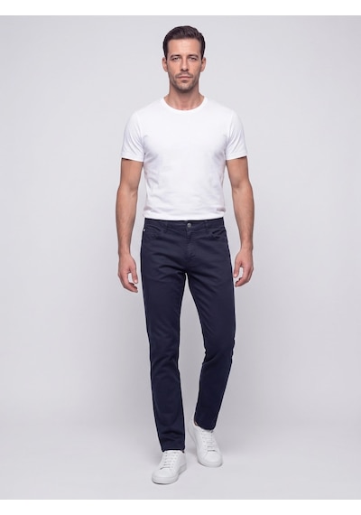 Lacivert Dynamic Fit Erkek Chino Pantolon Laci