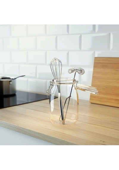 Ikea Idealısk Çırpıcı Seti 25 Ve 26 Cm Krom 2 Parça