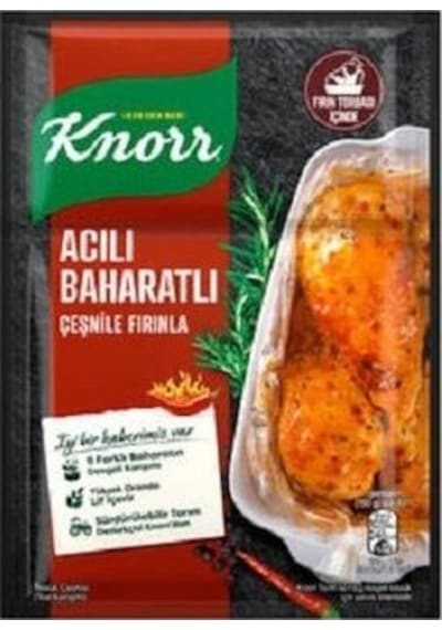 Knorr Tavuk Çeşni Acılı Baharatlı 31 G