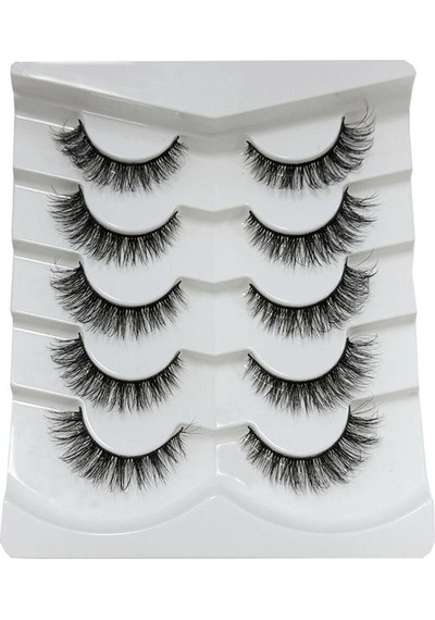Cocosh She 5'li Doğal İpek Kirpik No:g04