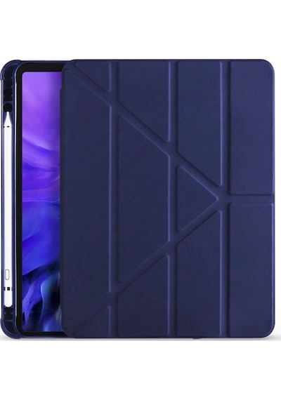 Apple Uyumlu iPad 5. Nesil Kılıf 9.7" Kalem Bölmeli Smart Standlı Kılıf